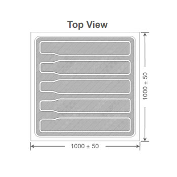 48x48mil 265nm UVC